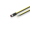 Beckhoff ZK7210-1900-Axxx B17, ENP cable, PUR, 3 G 25 mm² + (1 x 4 x AWG22), drag chain suitable, key 1 (24 V DC)