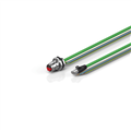 Beckhoff ZK7208-BY00-Axxx B17, ENP cable, PUR, 5 G 15 mm² + (1 x 4 x AWG22), drag chain suitable, key 1 (2 x 24 V DC + PE)