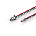 Beckhoff ZK7102-BF00-0xxx B12, ECP cable, PUR, 2 x 075 mm² + (1 x 4 x AWG22), drag chain suitable, key 1 (24 V DC)