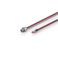 Beckhoff ZK7102-AA00-0xxx B12, ECP cable, PUR, 2 x 075 mm² + (1 x 4 x AWG22), drag chain suitable, key 1 (24 V DC)
