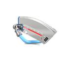 Beckhoff ATH2042 Motor module, 45° curved segment, with angled infeed