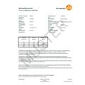 IFM A2LA-KALIBRIERUNG TEMP. 5-PKT A2LA / ILAC MRA - Calibration certificate for temperature sensors 5-point