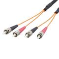 IFM Fiber optical cable 100m OM2 PUR ST plug Glass fibre optics