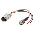 IFM ADAPTER CABLE CAM BNC MALE-M16 4P FEMALE Adapter cables for cameras with video output
