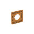 IFM EMERGENCY STOP LABEL E-STOP label