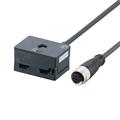 IFM FC Splitter AS-i 0.6 m M12 UL AS-Interface flat cable insulation displacement connector