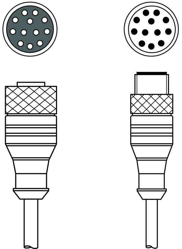 Leuze KDS S-M12-CA-M12-CA-P1-003 Bağlantı kablosu Turkiye