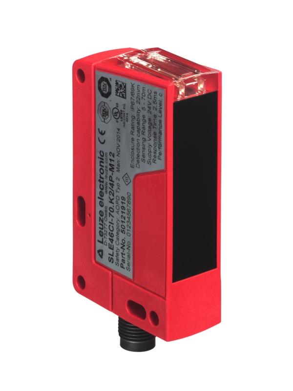 Leuze SLE46CI-40.K2/4P-M12 Tek ışınlı emniyet bariyeri alıcısı Turkiye