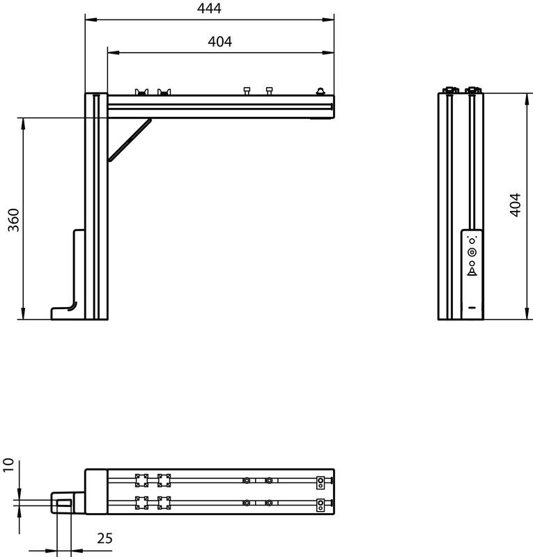 Leuze BT 70EM-MRSET Set montaj ünitesi Turkiye