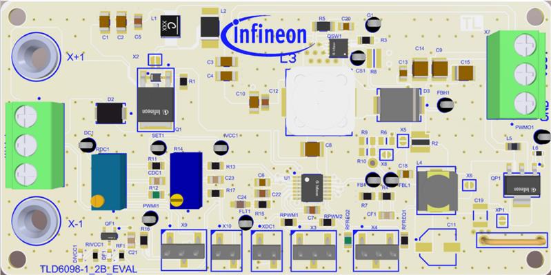 Infineon TLD6098-12B_EVAL Turkiye