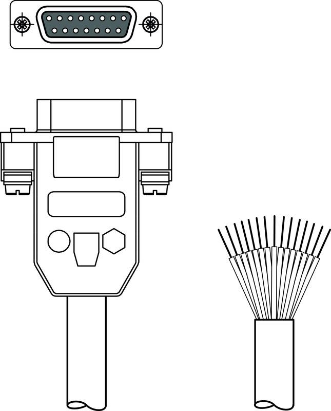 Leuze KB 031-3000-01 Bağlantı kablosu Turkiye