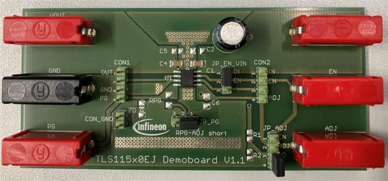 Infineon TLS115B0EJ DEMOBOARD Turkiye