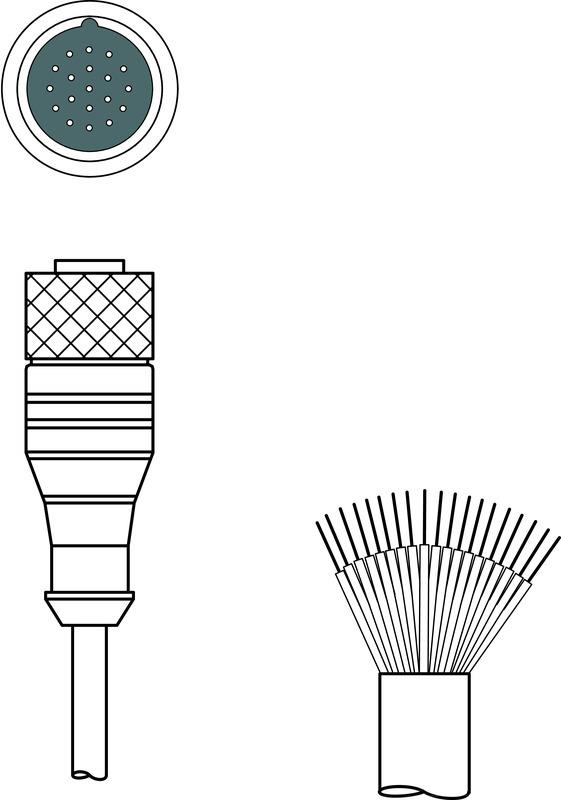 Leuze KD U-M23-JA-P1-150 Bağlantı kablosu Turkiye