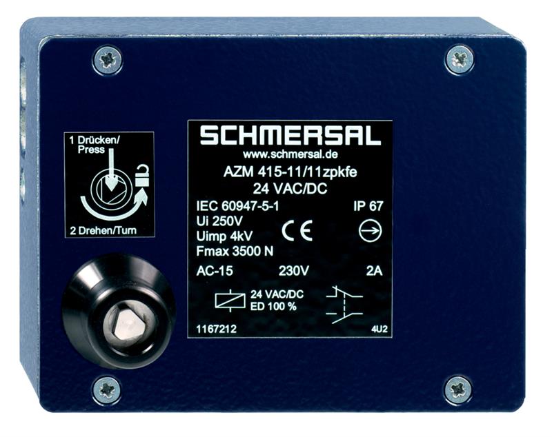 Schmersal AZM 415-02/02ZPKFE 230VAC Turkiye