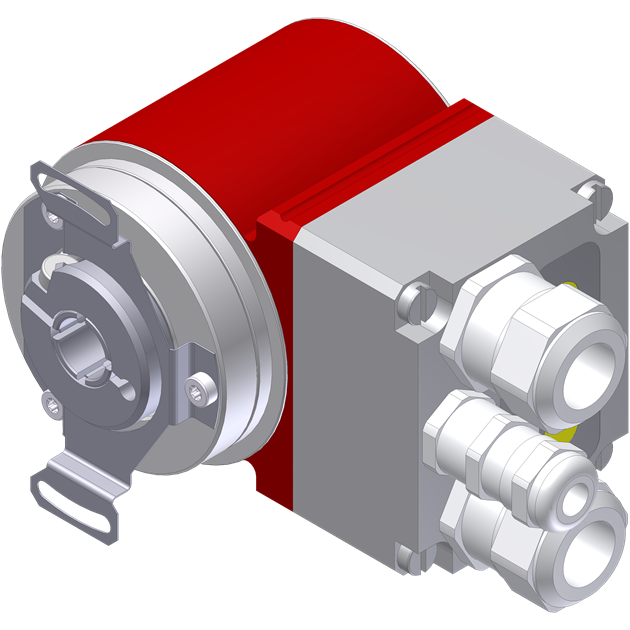 TR Electronic CES582M-00071 CES582M 8192/4096 Profibus PNO 11H7 2xM16 1xM12 PGr Turkiye