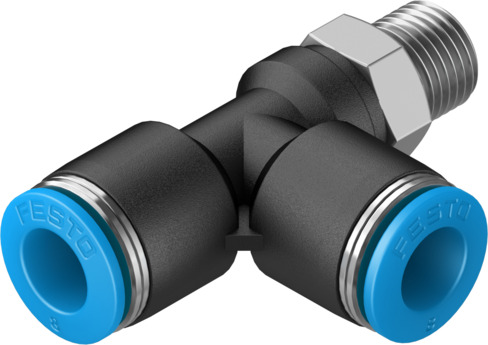 Festo QSTL-1/8-8 T-Çabuk Bağlantı Rakoru Turkiye