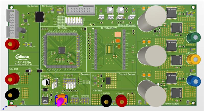 Infineon TLE9140EQW EVAL Turkiye