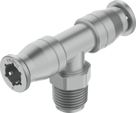 Festo CRQST-1/4-8 T-Çabuk Bağlantı Rakoru Turkiye