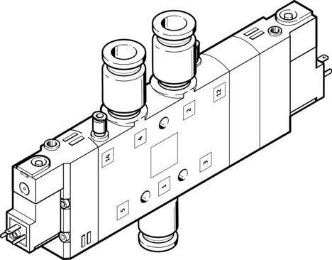 Festo CPE24-M2H-5/3GS-QS-12 Selenoid valf Turkiye
