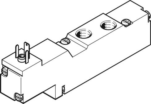 Festo MEBH-5/2-1/8-P-S-B Selenoid valf Turkiye