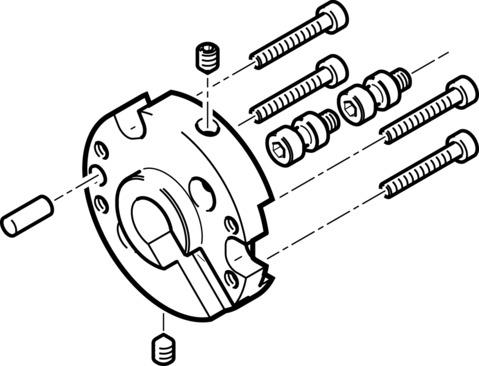 Festo HAPG-SD2-5 Adaptör Takımı Turkiye