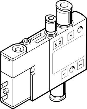 Festo CPE10-M1BH-3OLS-QS-4 Selenoid valf Turkiye