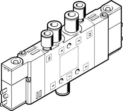 Festo CPE10-M1BH-5JS-QS-4 Selenoid valf Turkiye
