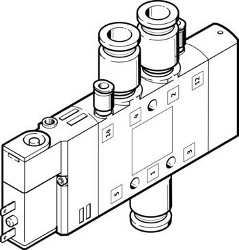 Festo CPE14-M1BH-5LS-QS-8 Selenoid valf Turkiye