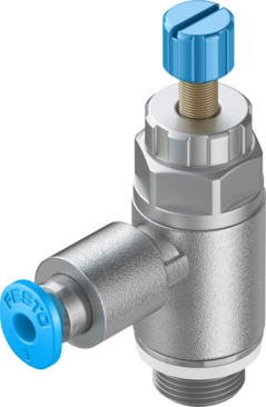 Festo GRLA-1/8-QS-3-RS-D Tek yönlü akış kontrol valfleri Turkiye