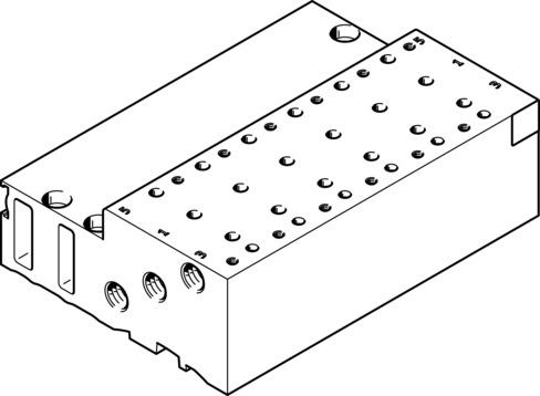 Festo MHP2-PR6-5 Manifold Bloğu|Bağlantı Bloğu Turkiye