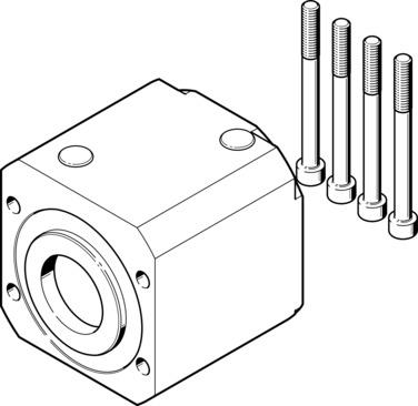 Festo EAMK-A-H40-118A/B/C Coupling housing Turkiye