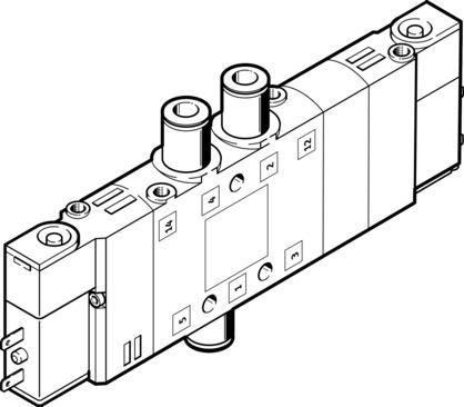 Festo CPE10-M1BH-5/3B-QS6-B Selenoid valf Turkiye