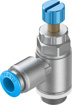 Festo GRLA-1/4-QS-6-RS-D Tek yönlü akış kontrol valfleri Turkiye