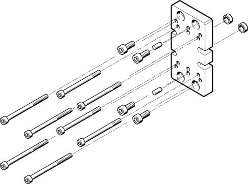 Festo HAPG-76 Adaptör Takımı Turkiye