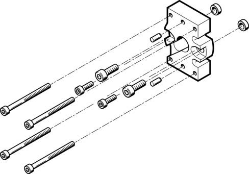 Festo HAPG-SD2-24 Adaptör Takımı Turkiye