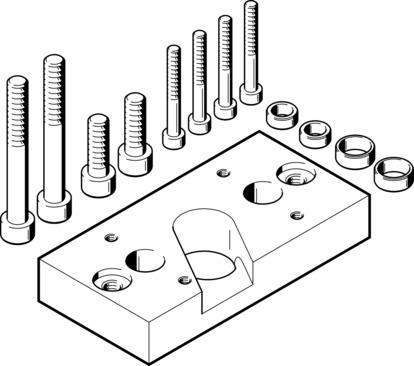 Festo HAPG-SD2-30 Adaptör Takımı Turkiye