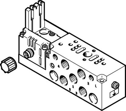 Festo VMPA2-IC-AP-S-1 Bağlantı Plakası|Taban Plakası Turkiye
