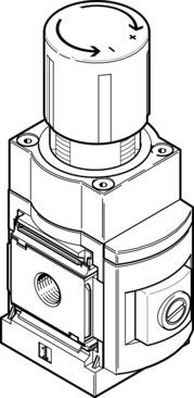 Festo MS6-LRP-1/4-D4-A8 Hassas regülatör Turkiye
