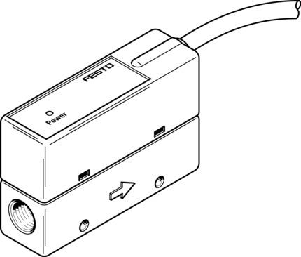 Festo SFET-F500-L-W18-B-K1 Flow sensor Turkiye