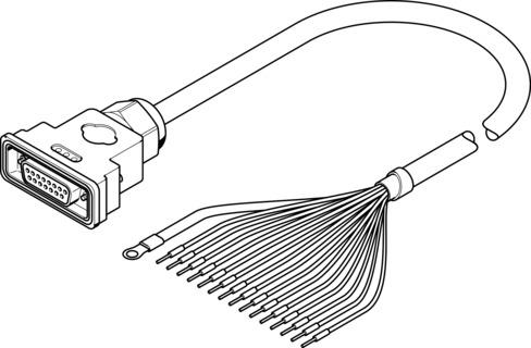 Festo KES-MC-1-SUB-15-2,5 Control cable Turkiye