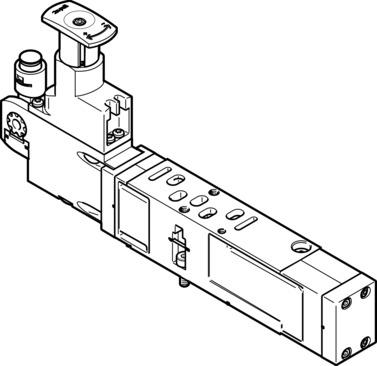 Festo VABF-S4-1-R2C2-C-10 Regülatör plakası Turkiye