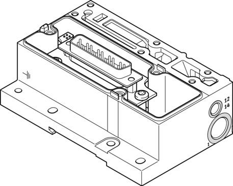 Festo VMPA1-MPM-EPL-E Elektrik Bağlantı Turkiye