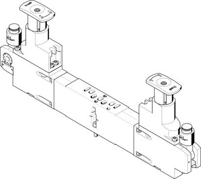 Festo VABF-S3-2-R5C2-C-10 Regülatör plakası Turkiye