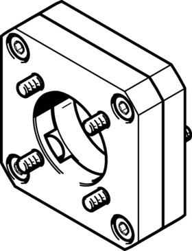 Festo EAMF-A-44A/B-40G Motor flanşı Turkiye