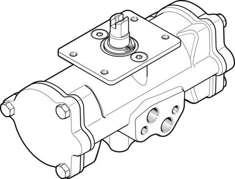 Festo DAPS-0030-090-R-F03-CR Döner Silindir|çeyrek dönüşlü aktüatör Turkiye