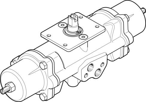 Festo DAPS-0015-090-RS4-F03-CR Döner Silindir|çeyrek dönüşlü aktüatör Turkiye