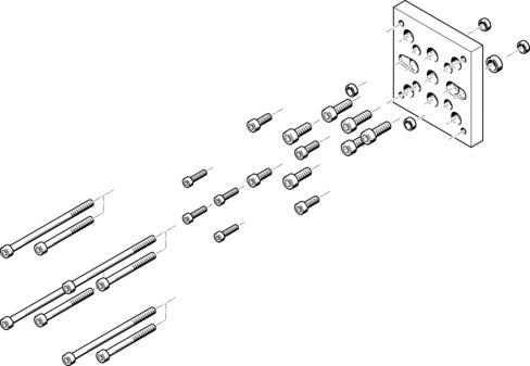 Festo HAPB-39 Adaptör Takımı Turkiye