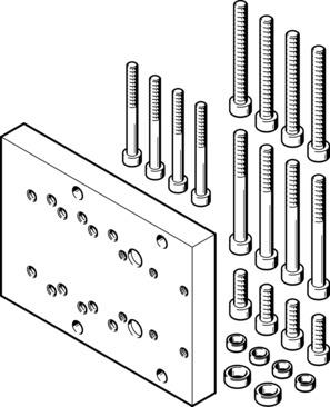 Festo DHAA-D-L-40-G7-25 Adaptör Takımı Turkiye