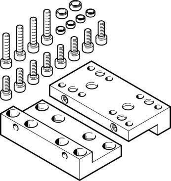 Festo EHAM-H1-20-L2-80 Adaptör Plaka Takımı Turkiye