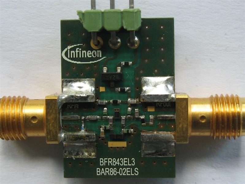 Infineon BFR843EL3 BOARD Turkiye